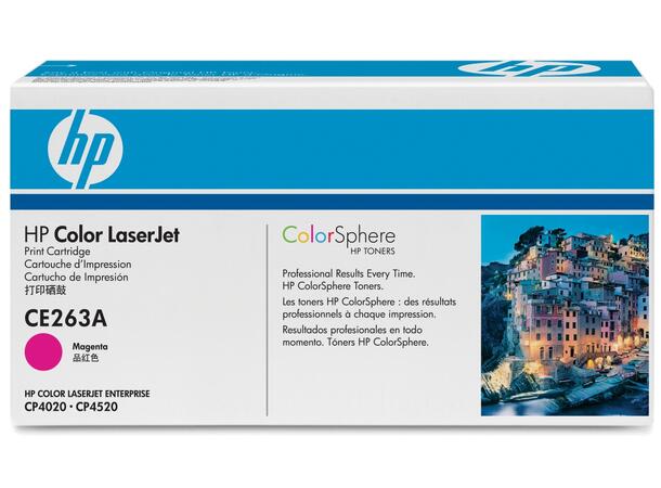 Toner HP CE263A CLJ-CP4025/4525 rød 
